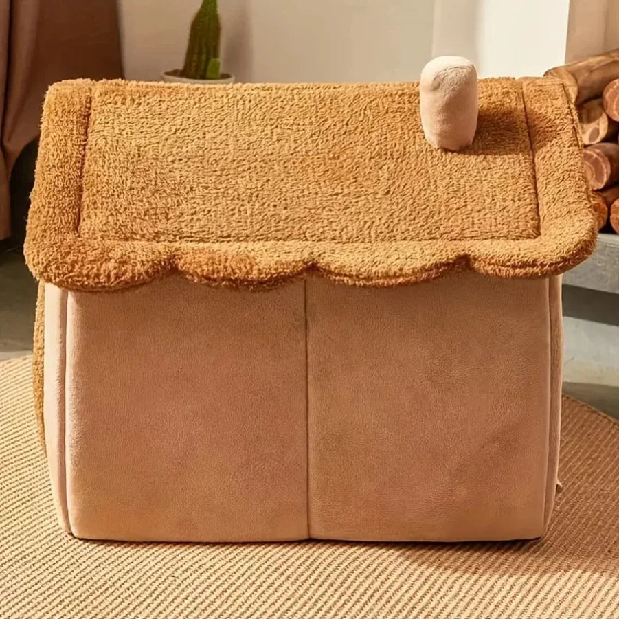 Maison Pliante pour Chat & Petit Chien — Douillet, Lavable & Ultra-Douce