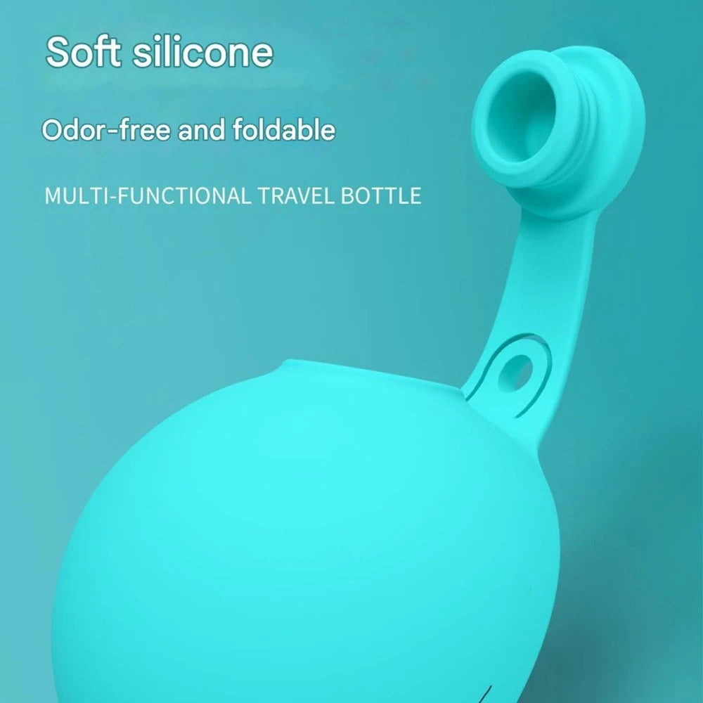 Gourde pour Chien – Bol Silicone Amovible 285ml | Acier Inoxydable | Idéale pour les Balades